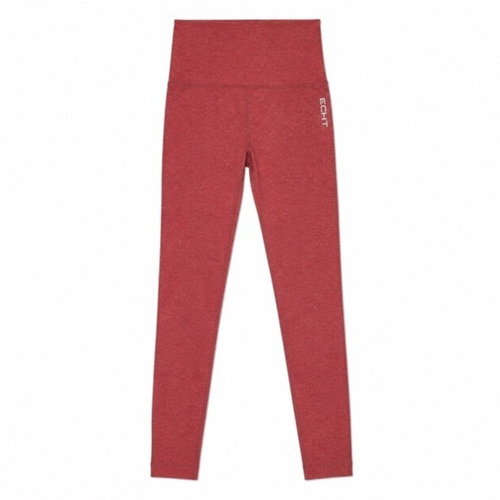 ECHT Arise Key Pink Marl Seamless Compression Leggings XS High Rise Gym Workout